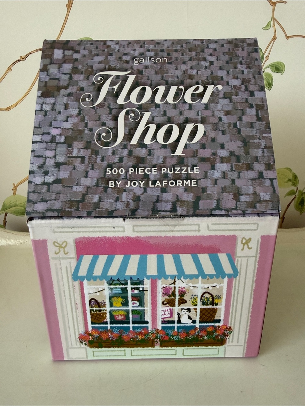 Galison Flower Shop 500-Piece Puzzle - NEW